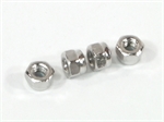 Z661 - NYLON NUT M2.6 (SILVER/4PCS)
